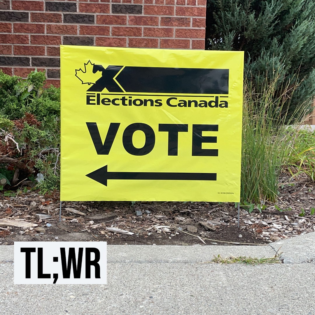 Get informed and vote.