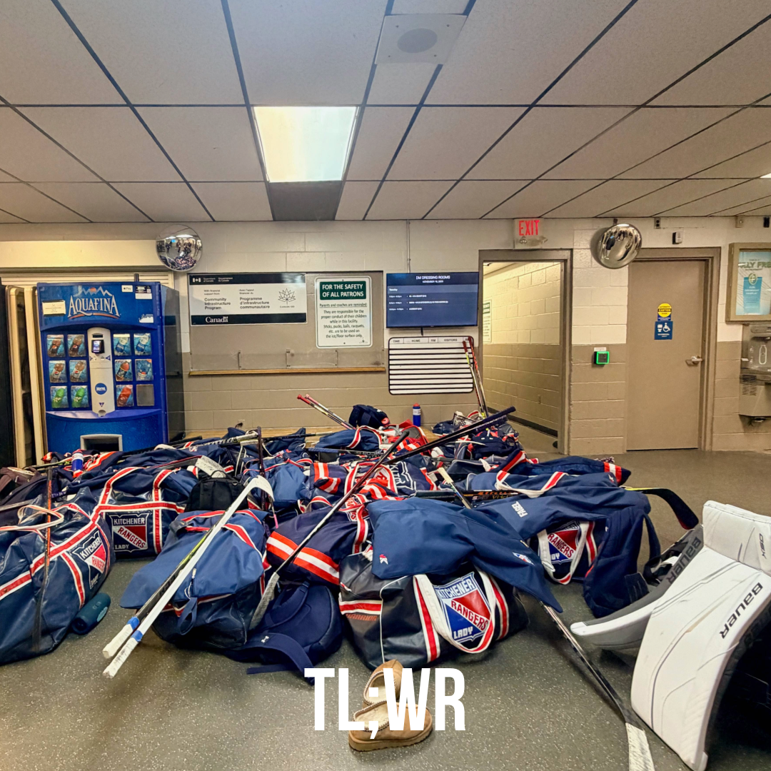 We've got enough water for these events.