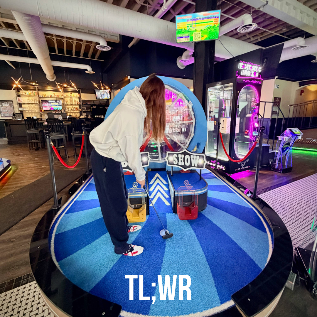 Potholes are to the streets what events are to this newsletter.